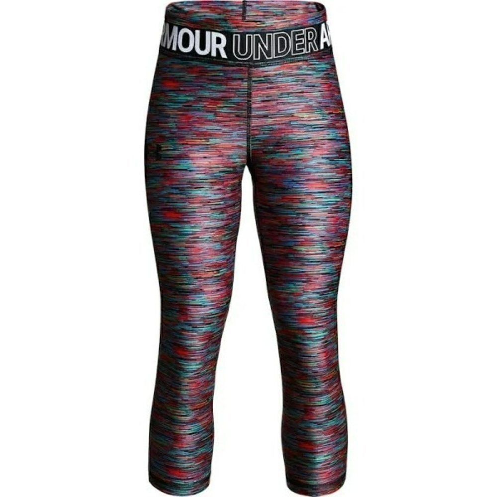 Under Armour Girls' HeatGear Armour Printed Leggings